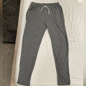 Vuori Ponto performance, pant, Heather gray size large